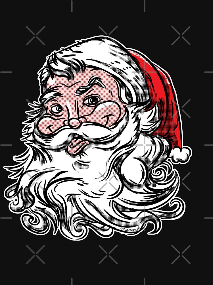 Retro Vintage Santa Claus by eShirtLabs