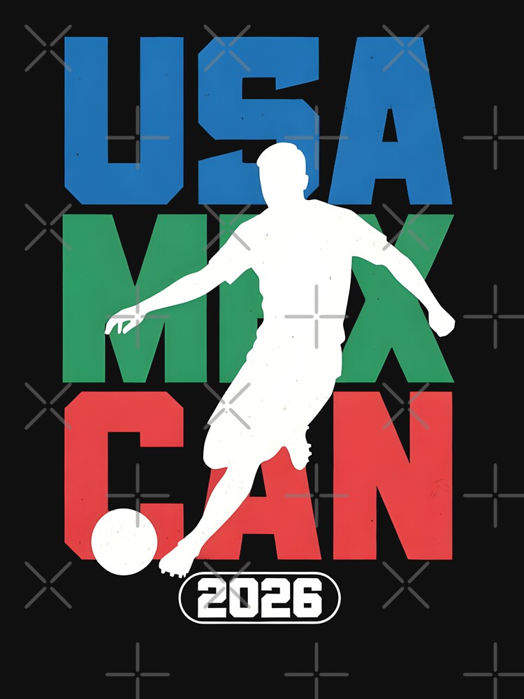 2026 World Cup USA, CAN, MEX by dudelinart