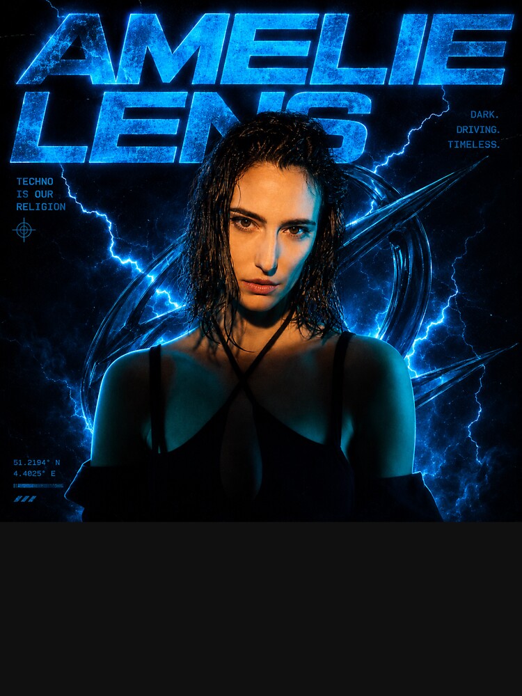 Amelie Lens Techno Psytrance DJ Rave Merch by TECHNO_SHIRTS