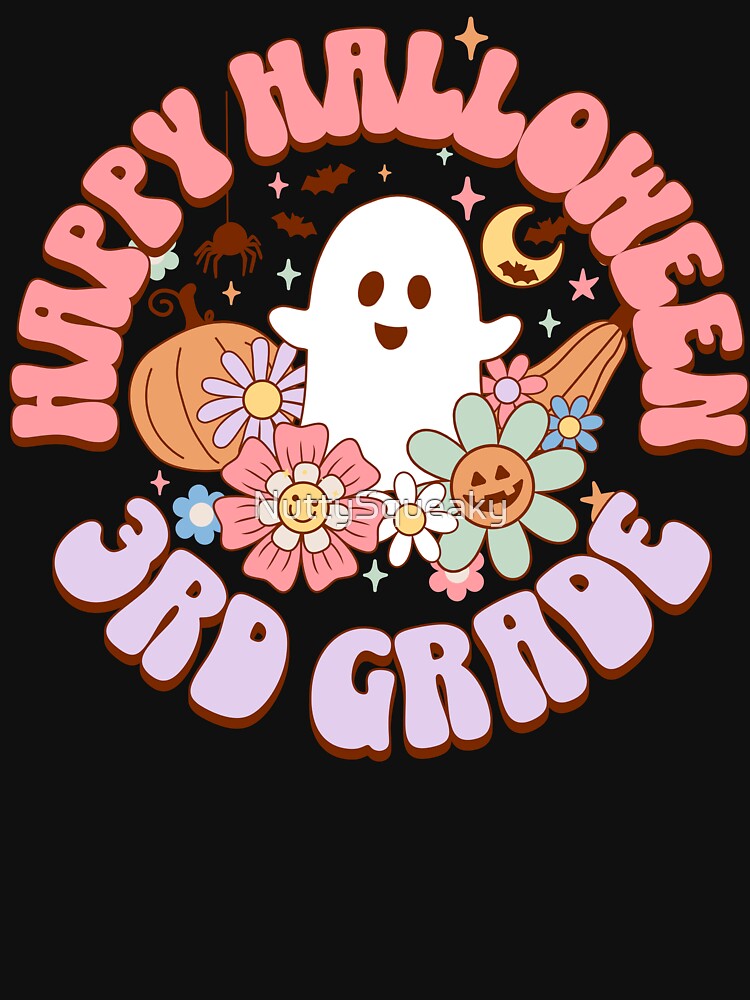 Happy Halloween 3rd Grade | Halloween School by NuttySqueaky