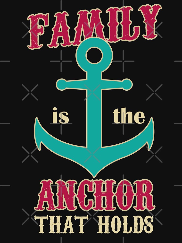 vintage family is the anchor that holds by uranus1store