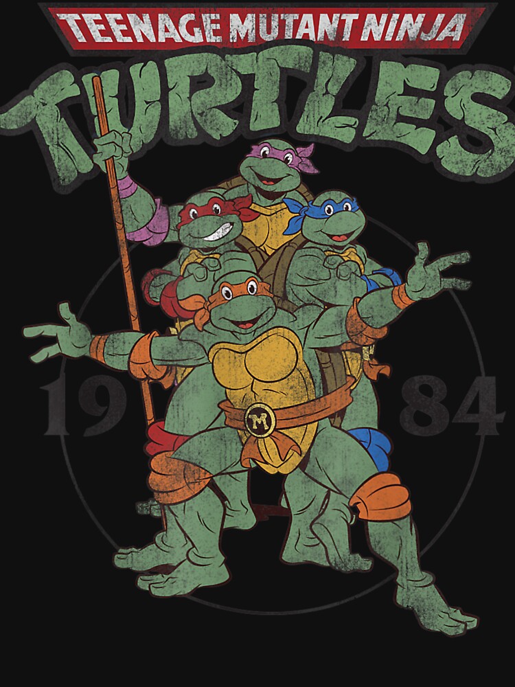 turtles classic circle 1984 by ChristelHaas