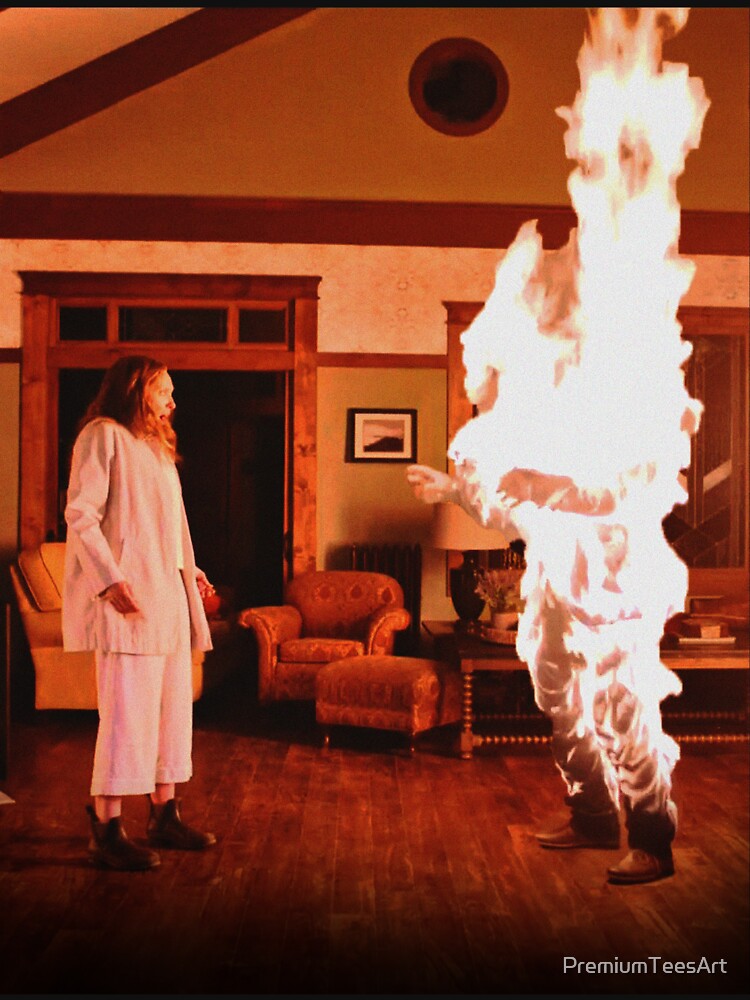 Hereditary dad burning horror by PremiumTeesArt