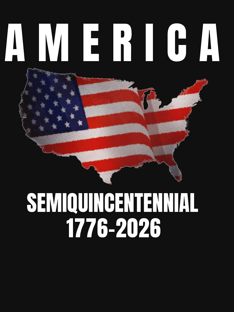 AMERICA SEMIQUINCENTENNIAL 1776–2026 | AMERICA 250 SERIES — USA FLAG MAP 250TH EDITION by WitLounge