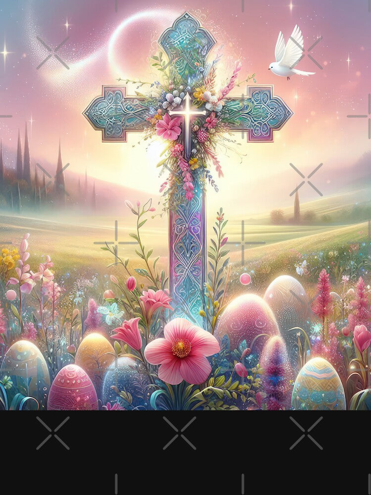Easter Cross with Decorative Egg by Expressions-Sel