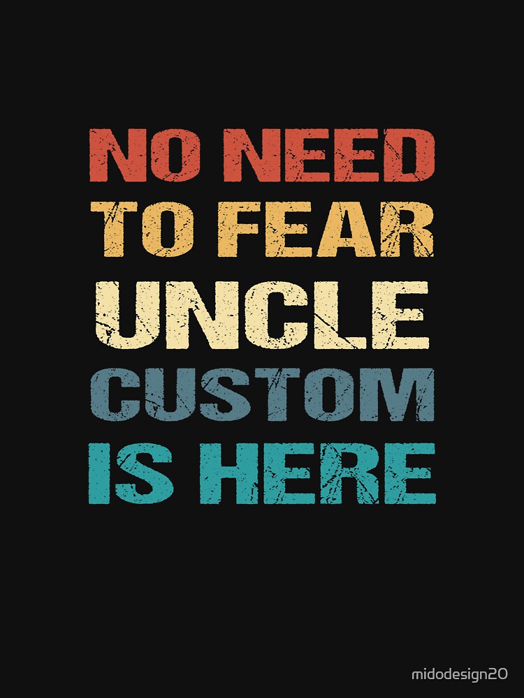Uncle Shirt, Crazy Uncle Shirt, Personalized Uncle Gift, Funny Uncle Shirt, Custom Uncle Shirt, Promoted to Uncle, Retro Vintage Uncle Shirt  Bestseller by midodesign20