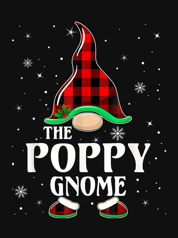Poppy Gnome Buffalo Plaid Matching Family Christmas Pajama by brita797
