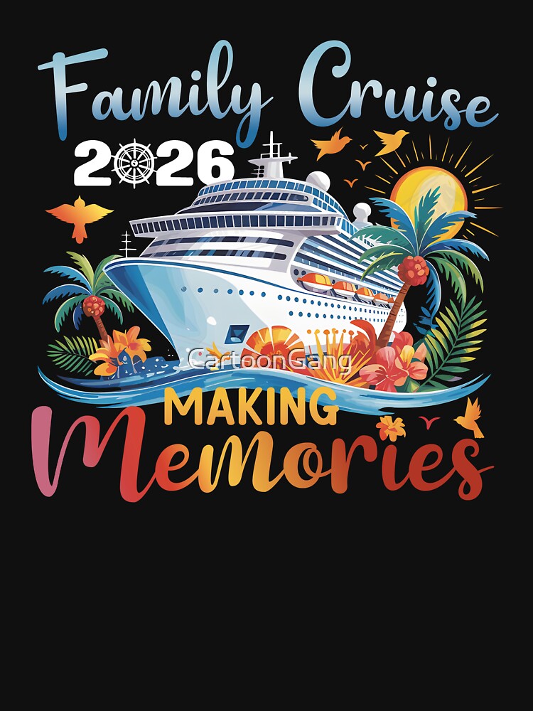 Family Cruise 2026 by CartoonGang
