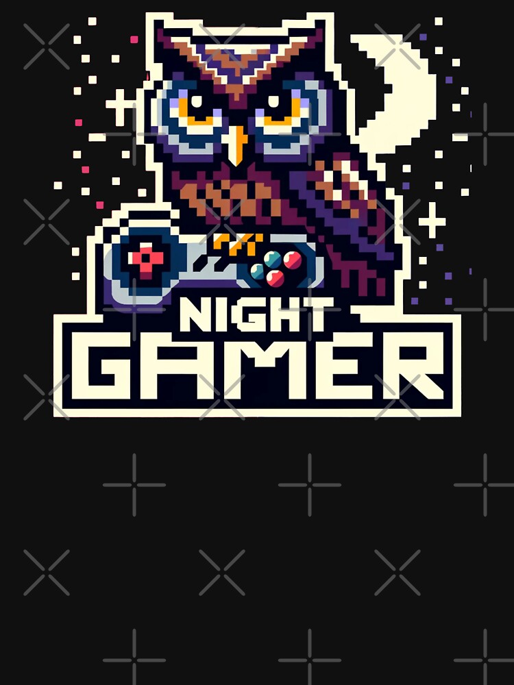 Night Gamer by PixelPunkster