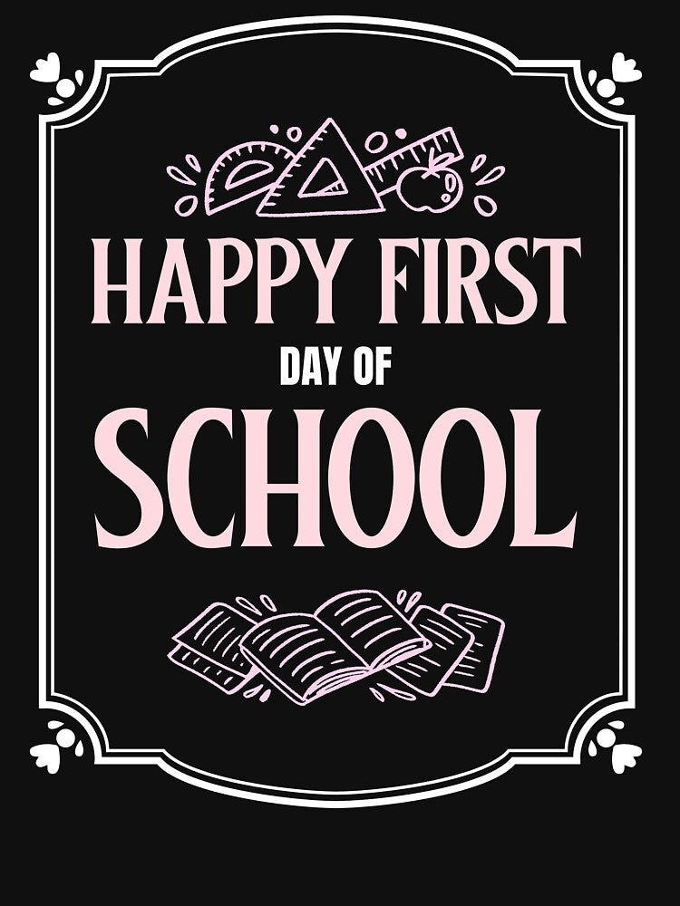 Happy First Day of Kindergarten T-shirt design by Difik