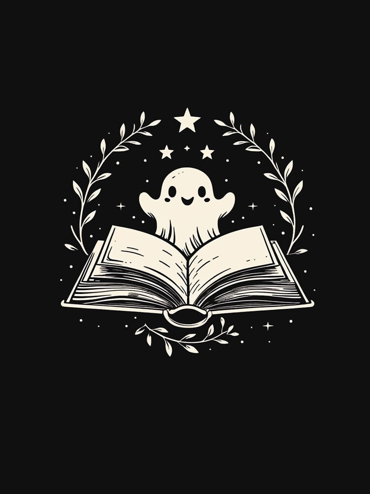 Open Book With Leaves – Minimal by fantasyy