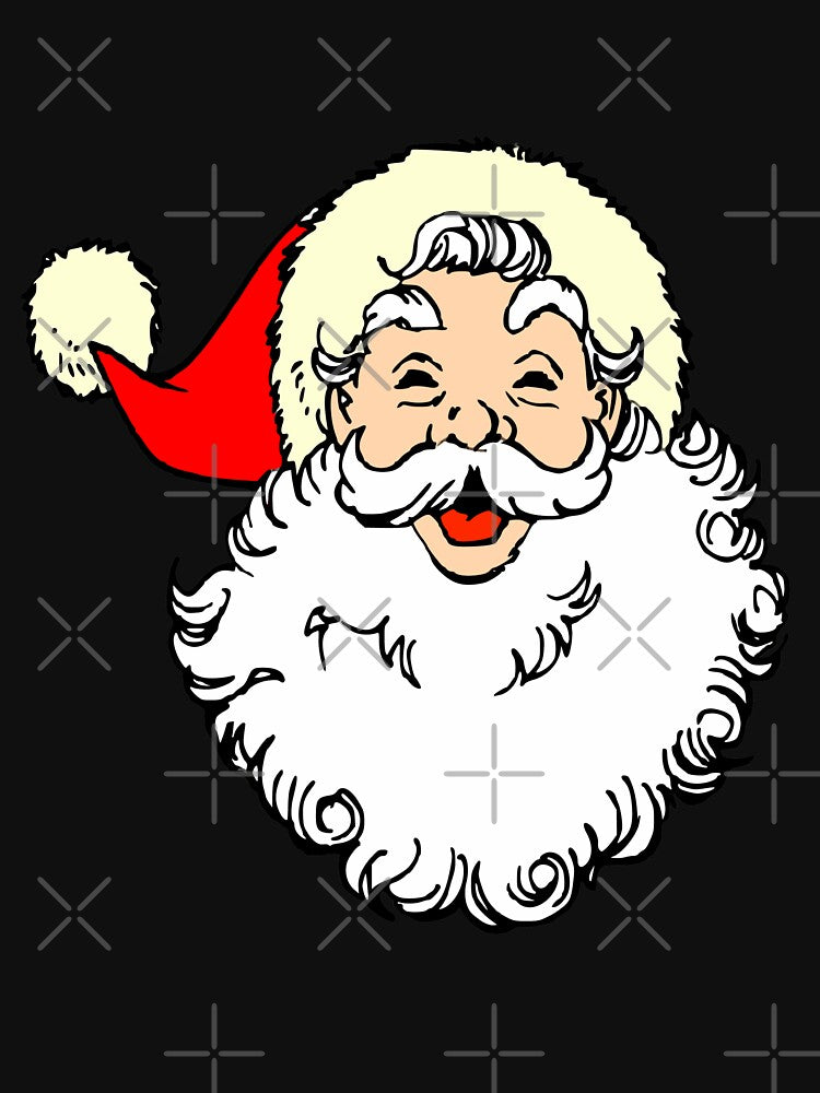 Vintage Retro  santa claus Retro Santa Christmas by HarithHilali