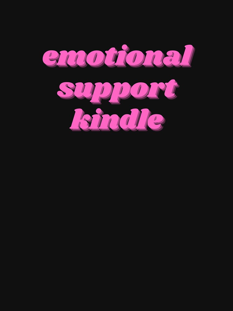 Emotional Support Kindle Pink by NNisu