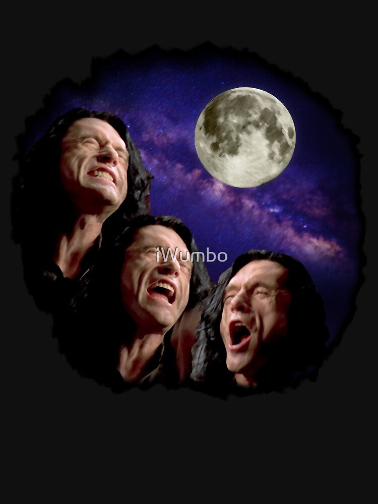 Three Wiseau Moon by iWumbo