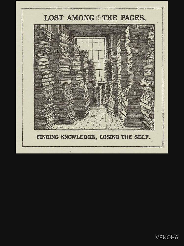 Lost Among The Pages Book Stacks | Dark Academia Reader by VENOHA