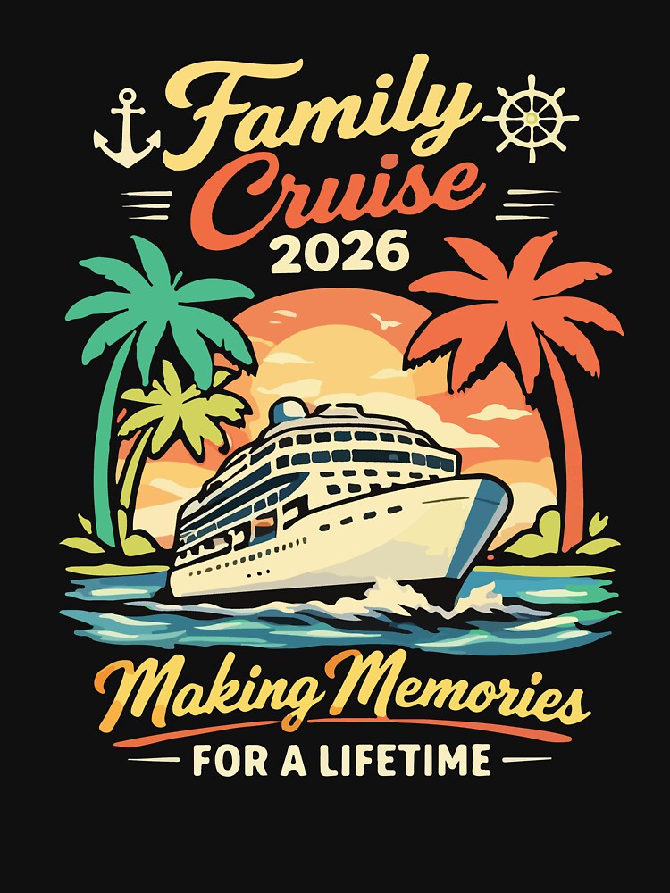Family Cruise 2026 Matching Vacation Making Memories Design by kiralynstration