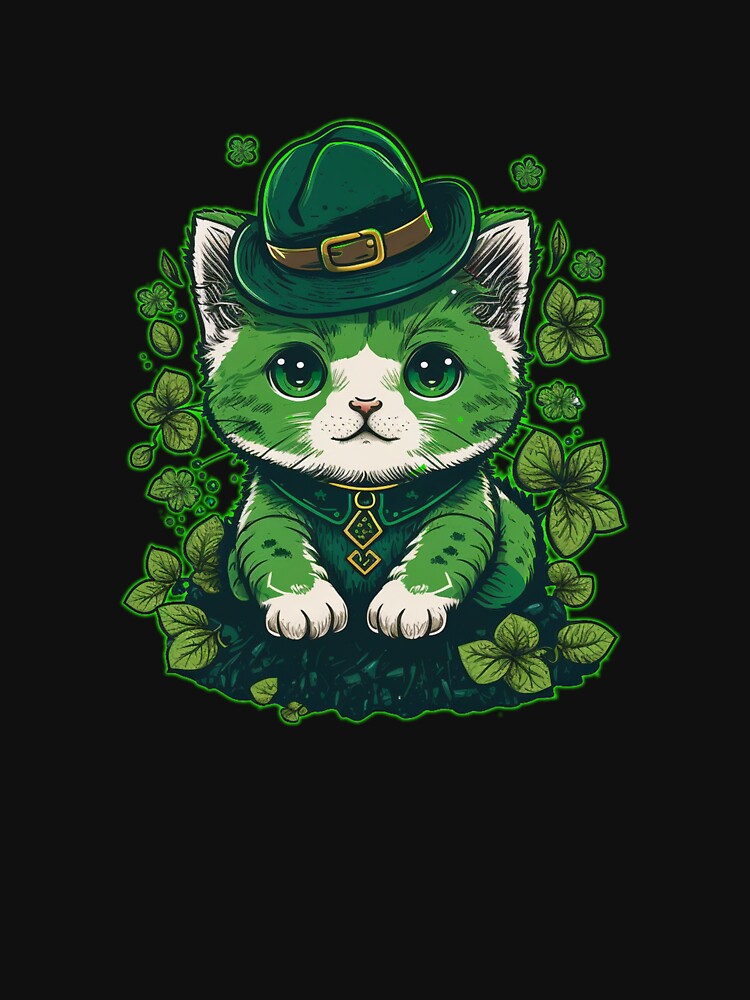 Cute Cat St Patricks Day by kruuger