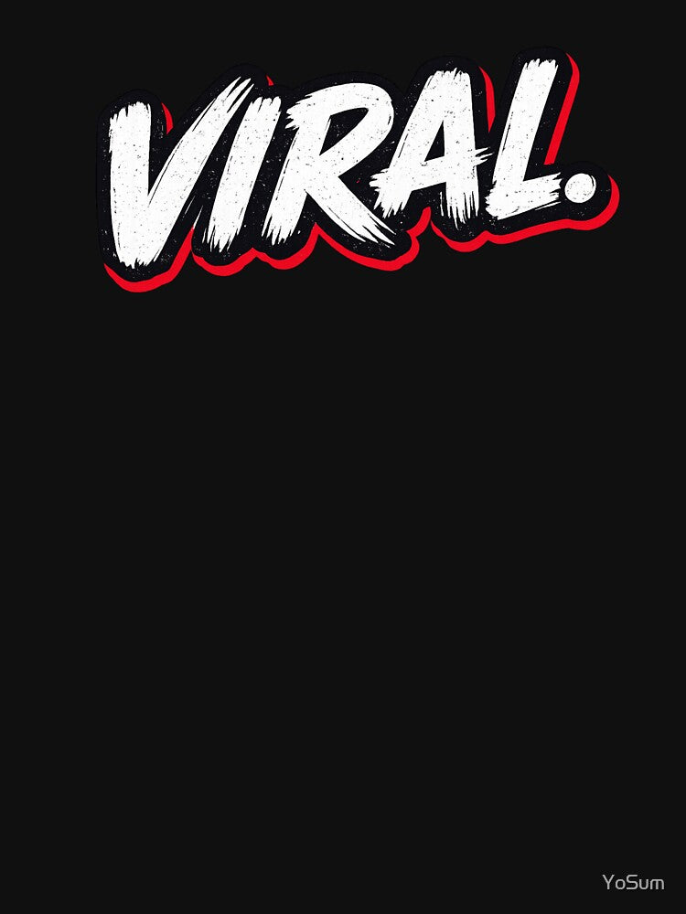 Viral. | Funny British Humour Brush Typography by YoSum