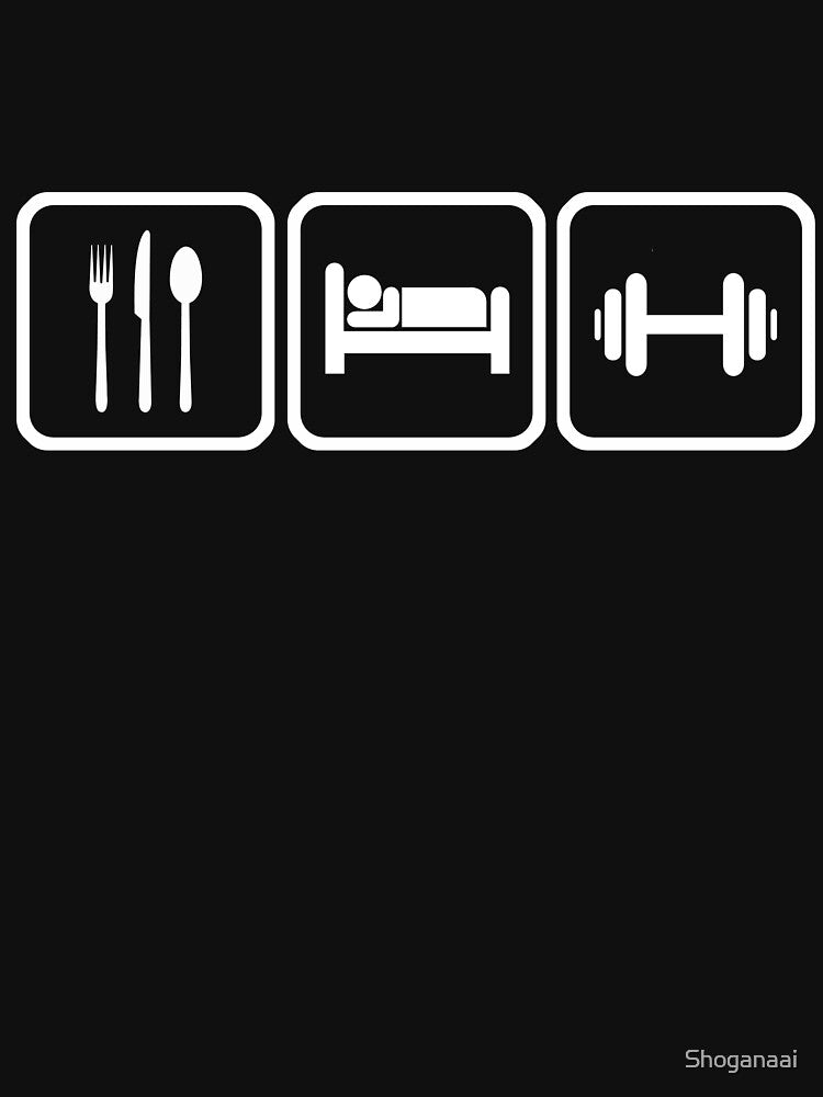 Eat sleep and workout by Shoganaai