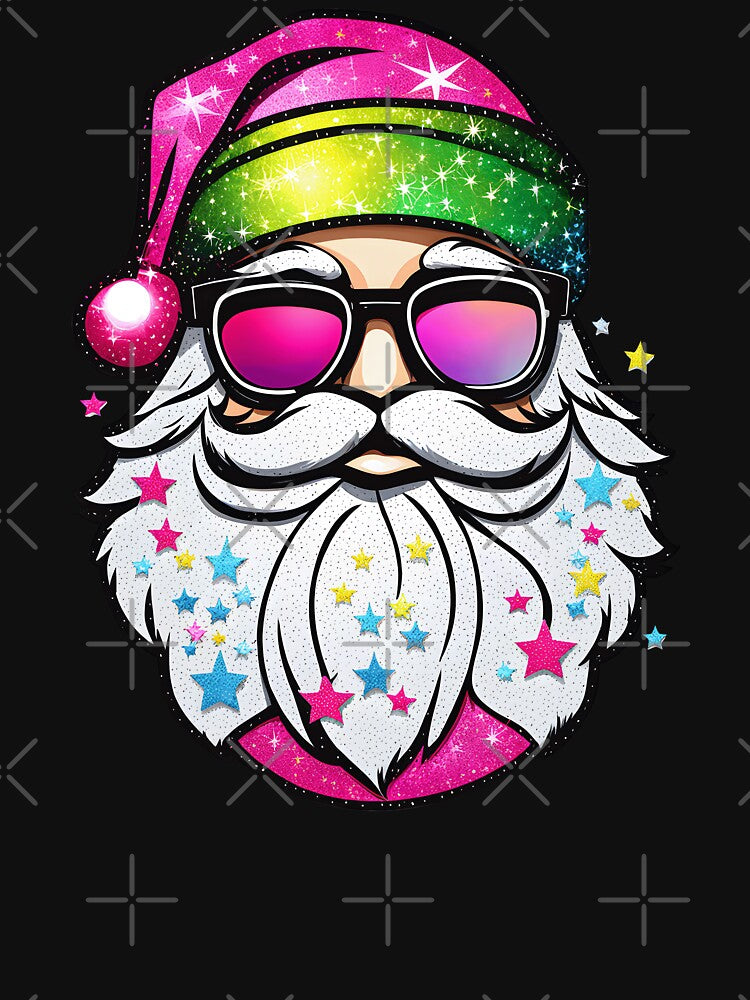 Pink Santa with Sunglasses by SFIPS