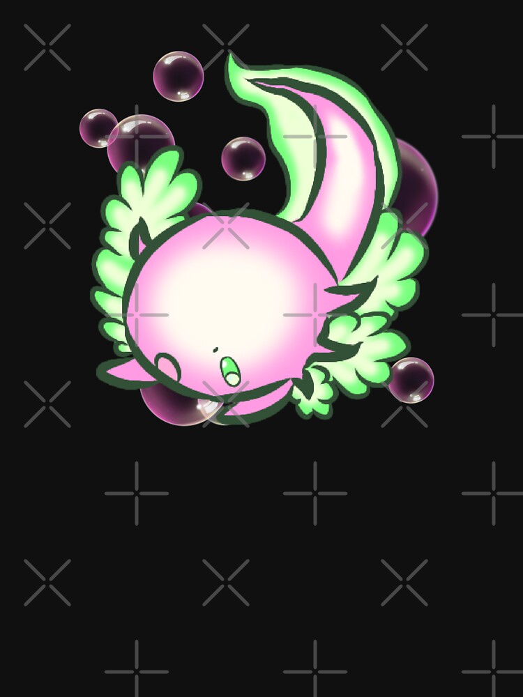 Kawaii Cute Aesthetic Happy Pastel Axolotl 4 by NicholiCosplay