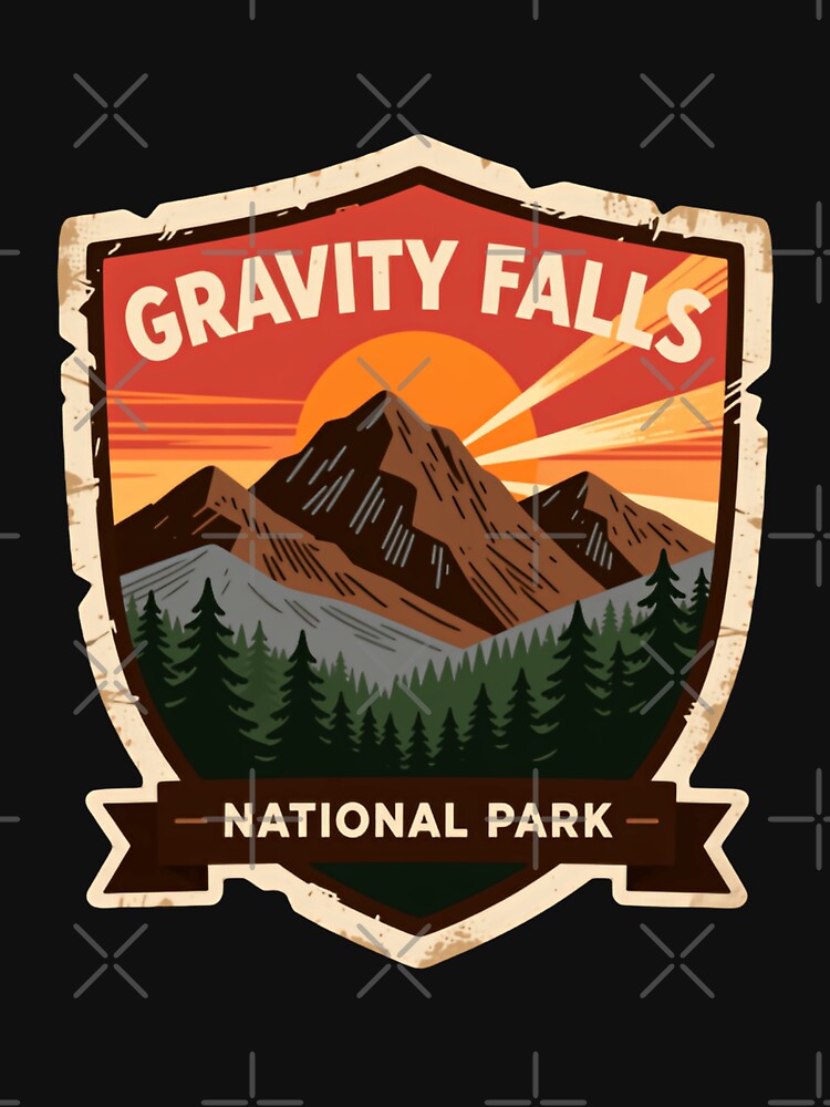 Gravity Falls National Park – Home of the Mystery Shack Trail Explorer by HumansStuck12