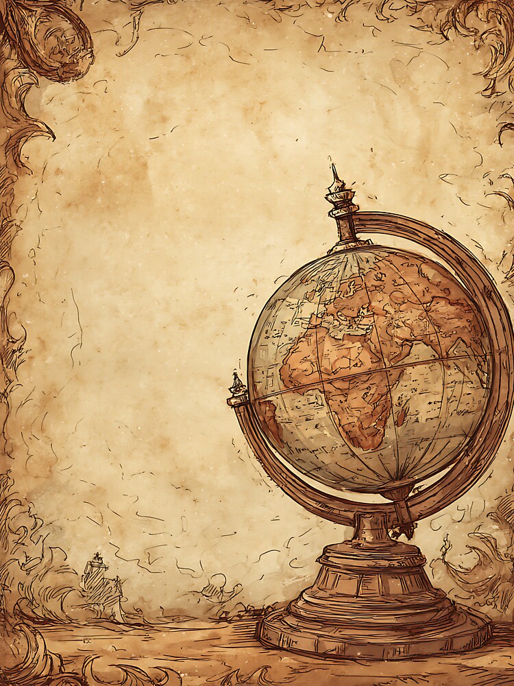 Antique Old Globe by bapupa