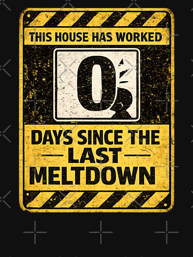 Days Since Last Toddler Meltdown - Funny Parent Humor Gag Gift by chattsuede