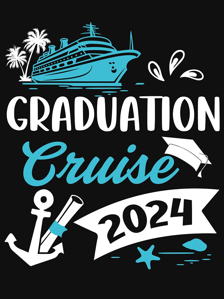 Graduation Cruise 2024 Shirts, Graduation Shirt For Women,Summer Ship Trip Tee, Graduation Vacation 2024, Cruise Shirt, Summer Ship Trip Tee by MirnaDelgado