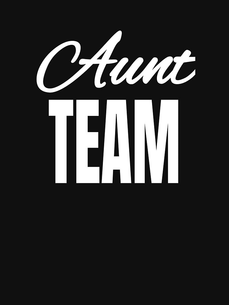 Aunt Team Design for Aunts Gifts from Nieces Nephews by RozWatts