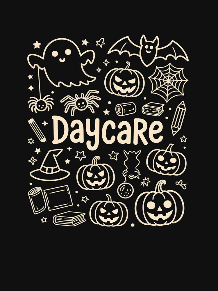 Groovy Spooky Daycare Teacher Halloween Infant Squad Teach by DetroitMug
