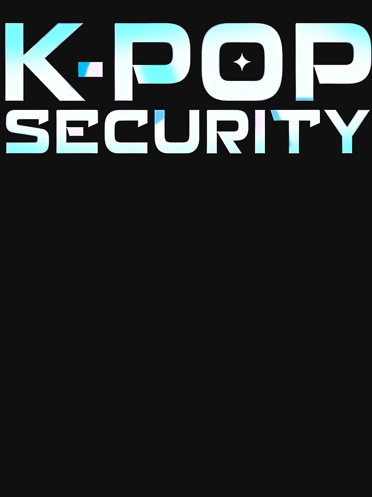 K Pop Security Funny Kpop Fan Bodyguard Tie Dye Design by ostenlee
