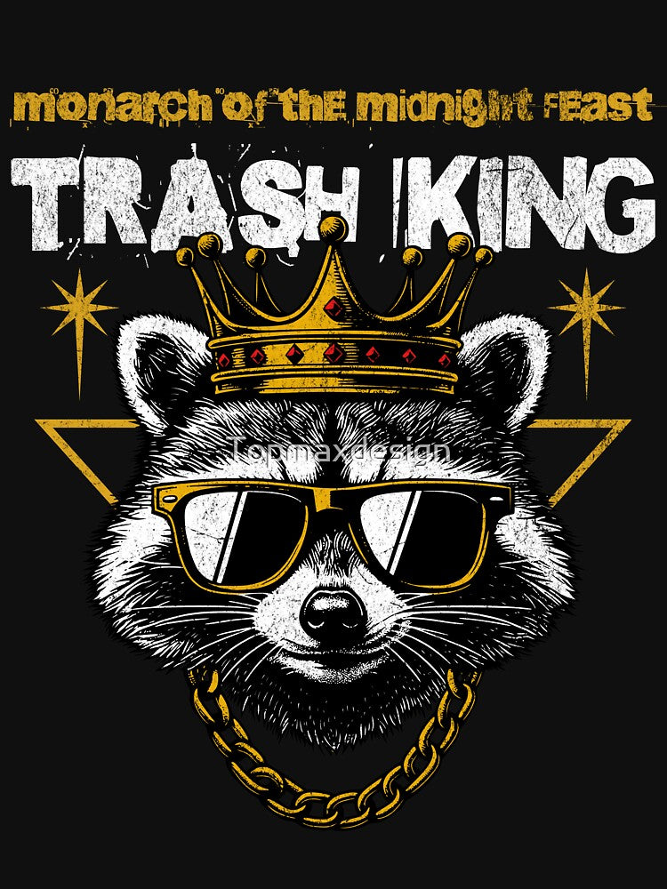 Raccoon Trash King by Topmaxdesign