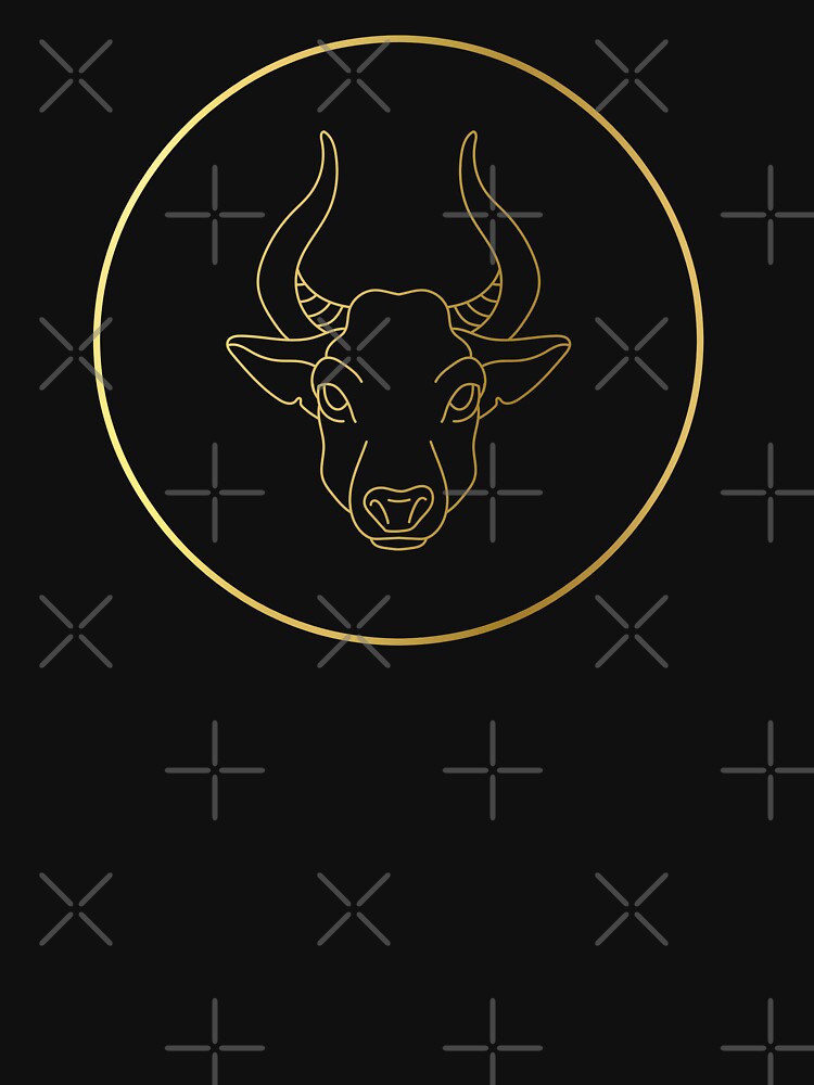 Taurus Zodiac Art Gold by Felicity-K