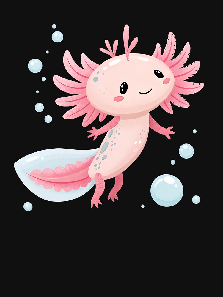 Relaxed Axolotl by Neural-canvas