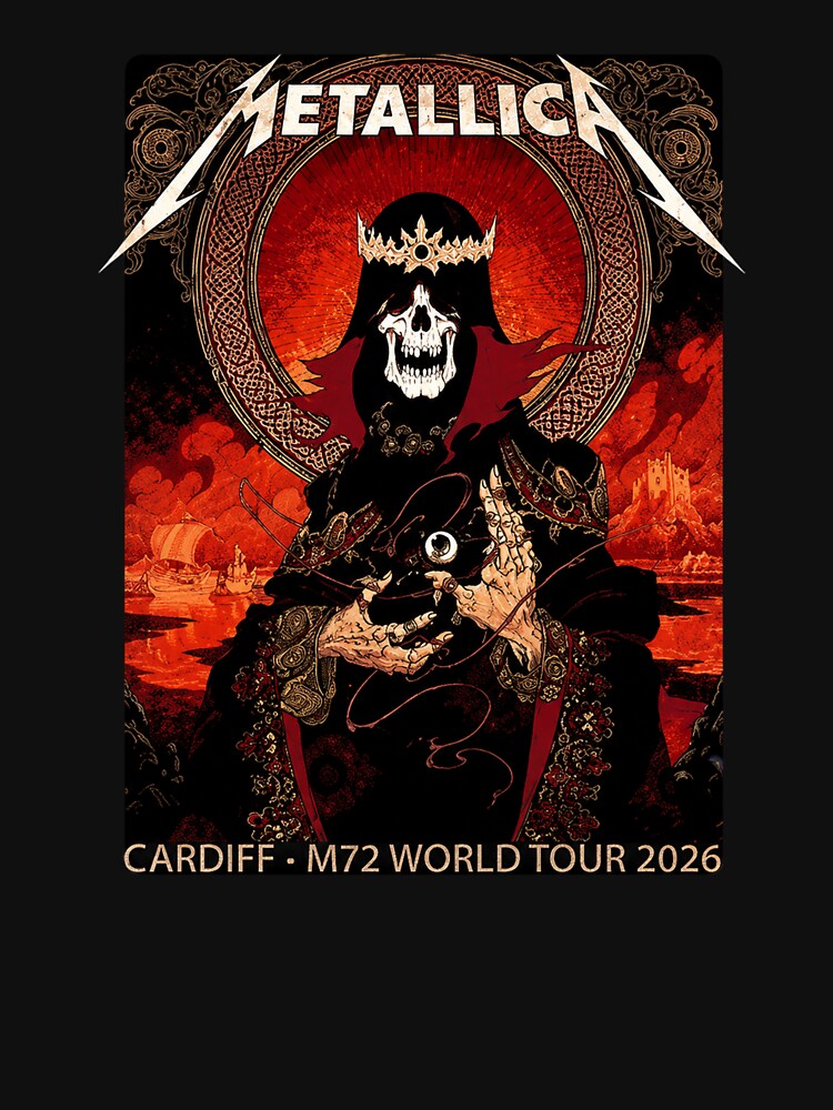 Metallica M72 Tour Cardiff Wales June 28 2026 by HeiroseOffical
