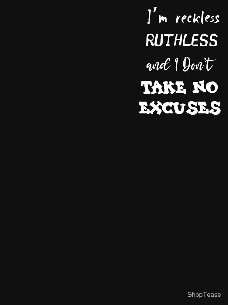 No Excuses by ShopTease
