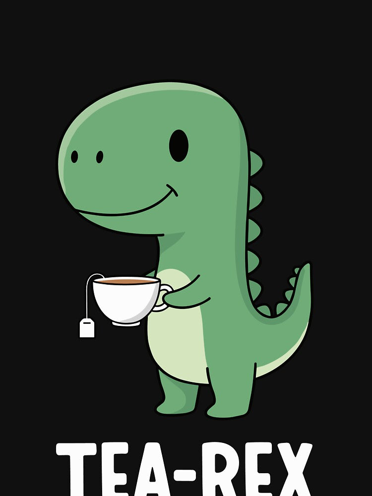 Tea Rex Dinosaur by MysticMirth