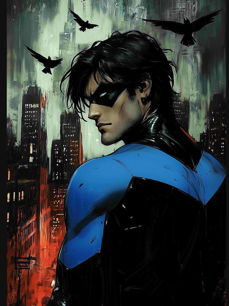 Robin, son of the Bat by MrComiCanvas