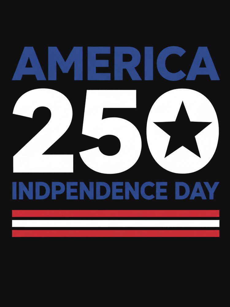 America 250 Independence Day 2026 Patriotic Star by MotivaChic