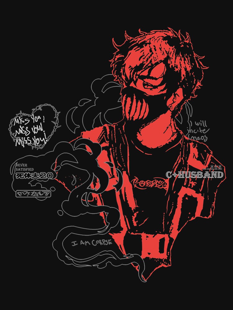 Corpse Husband Design - I will incite chaos by AnnFernandez