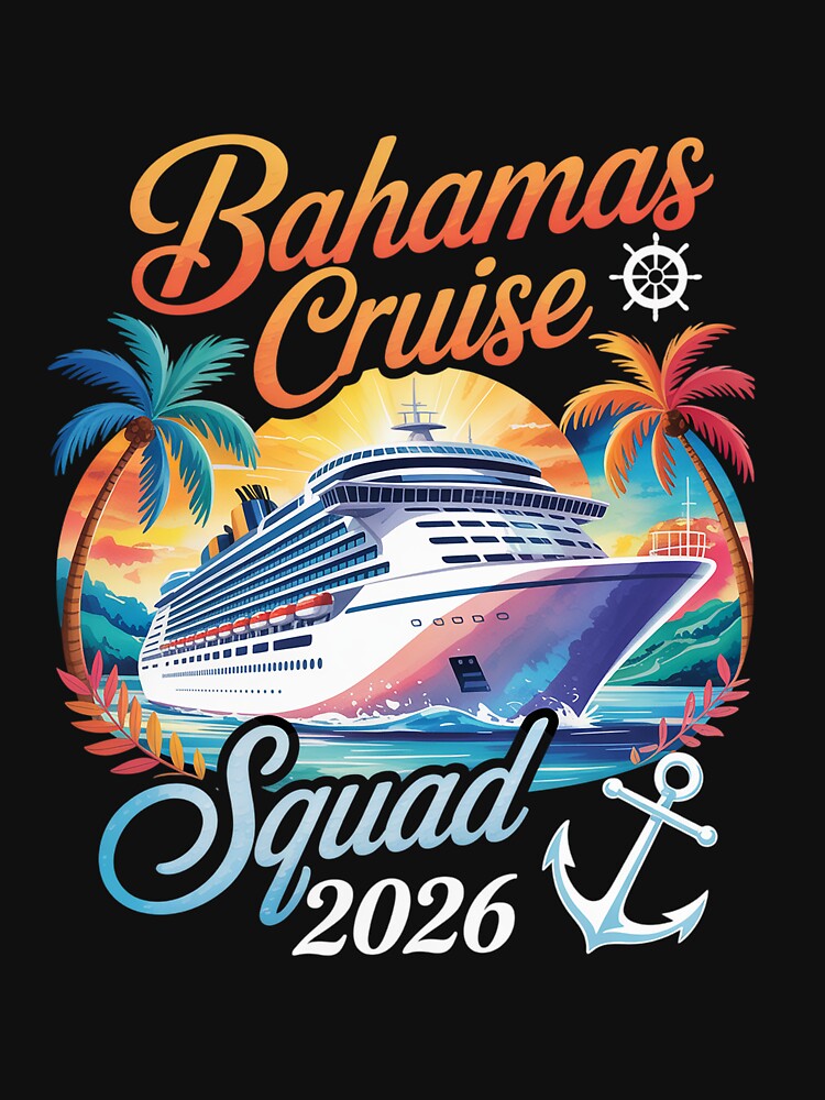 Bahamas Cruise Squad 2026 Family Matching by ChristopStano