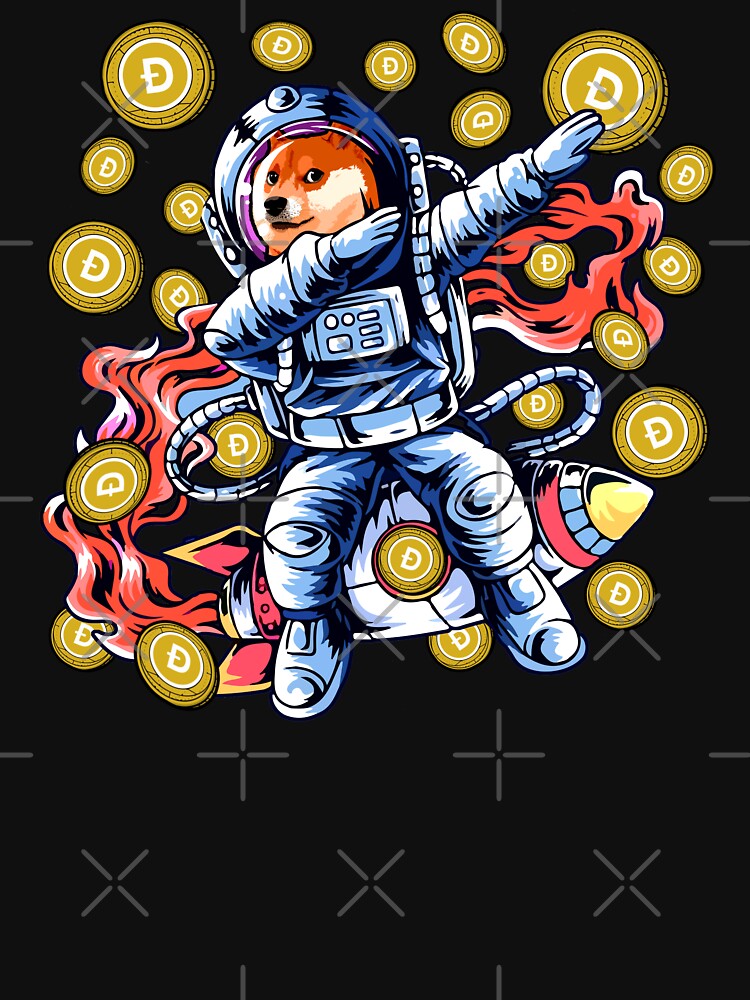 Dogecoin to the moon by Infdesigner
