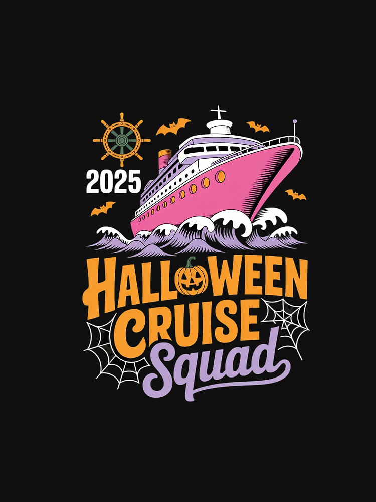 Halloween Cruise Squad Spooky Matching Family Cruise Crew by BeetleMalon