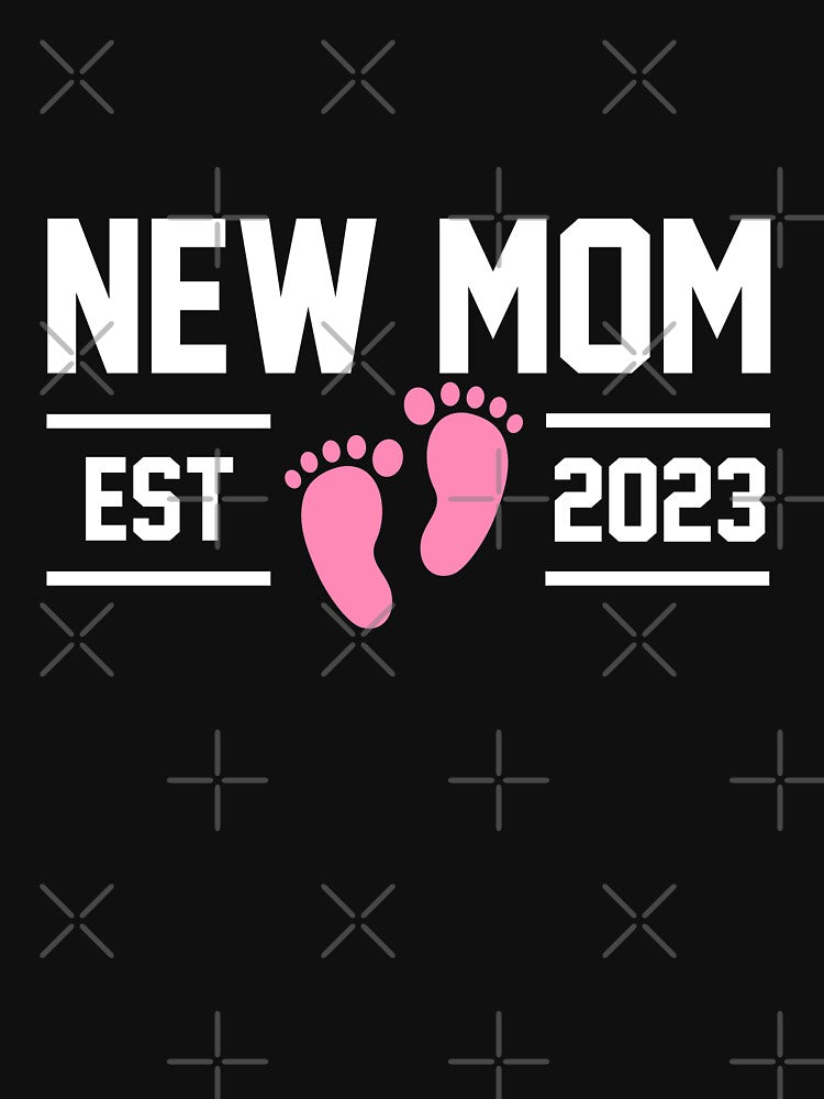New Mom Est 2023 Baby Girl by goodtogotees