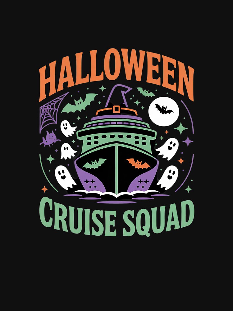 Halloween Cruise Squad Spooky Ghost Group Matching Vacation by Belkisallen