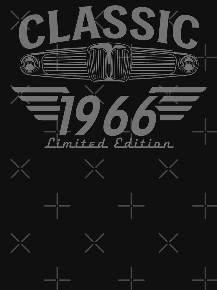 Vintage Car Lover 1966 Made in 1966 60th Birthday 60 Years Old by Blok45