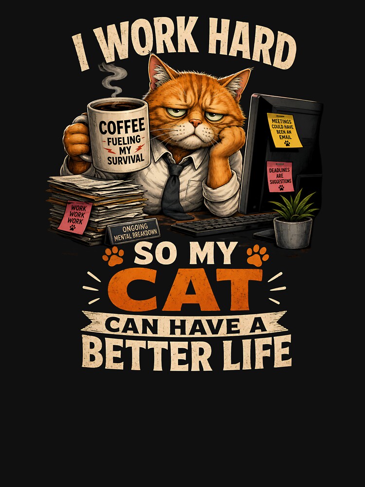 Tired corporate cat by limecaptures