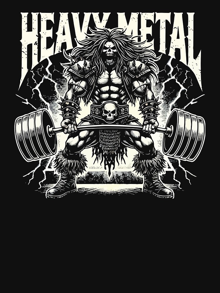 Heavy Metal Deadlift – Lift Heavy, Rock Hard by chantastical