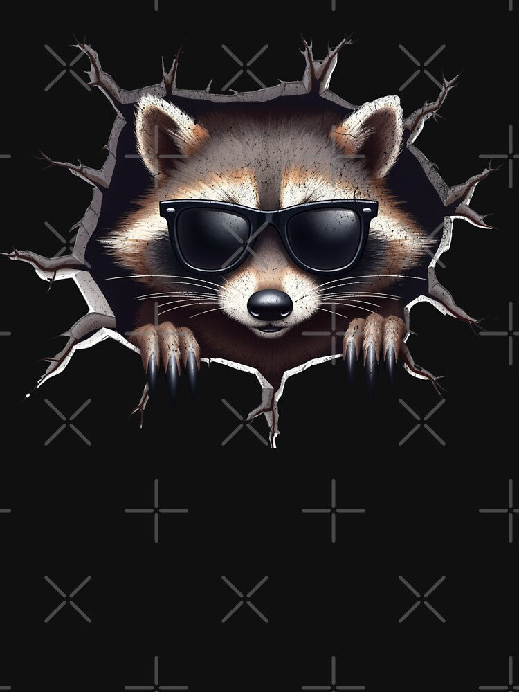 Cool Raccoon by AwesomeBeyondLimits